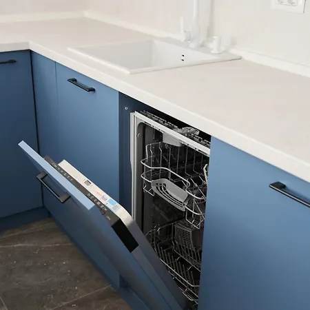 Blue I One Bedroom I One Cotroceni Park Apartman