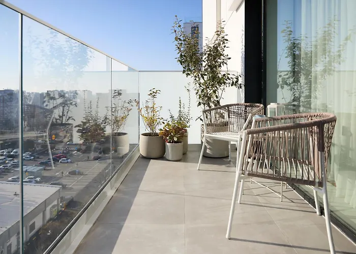 Blue I One Bedroom I One Cotroceni Park Apartment Bukarest